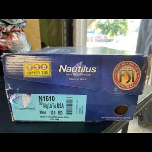 Nautilus safety footwear.